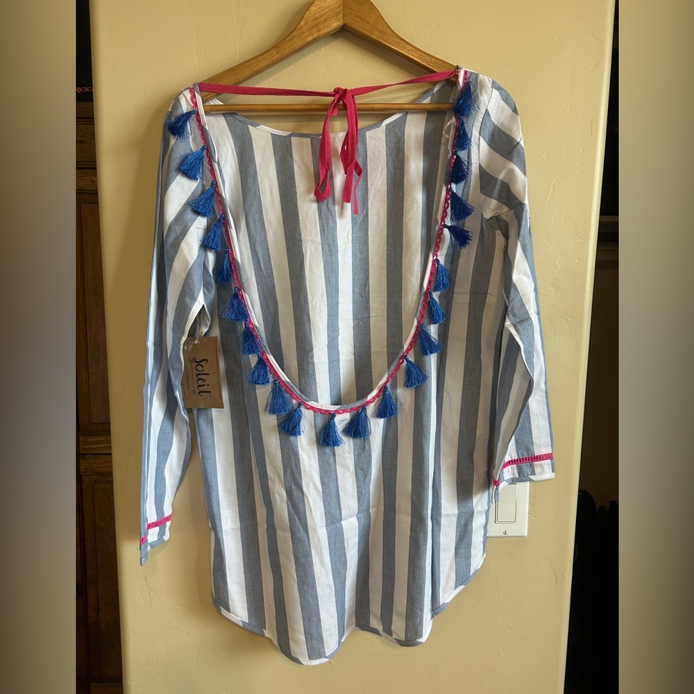 Soleil NWT Striped Women’s Top